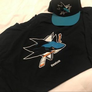 San Jose Sharks Cotton Long Sleeve Tee
